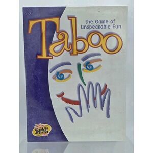 Vintage Taboo Board Game by Milton Bradley 2000 Brand‎ New Factory Sealed Y2K